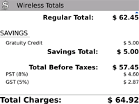 UWireless Bill