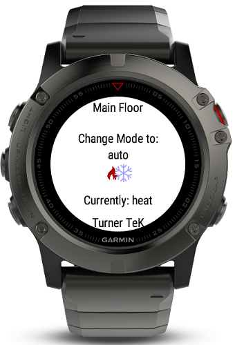 ecobee for Garmin