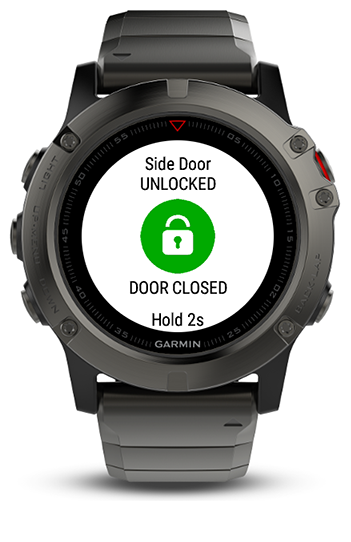 Smart Lock Unlocked Screen