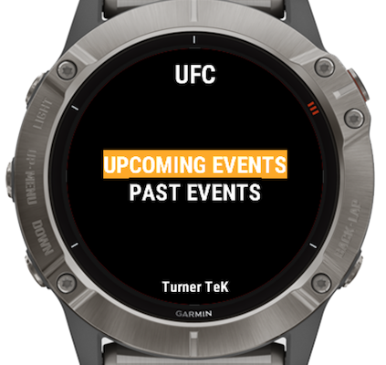 UFC for Garmin